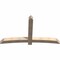 Ekena Millwork Bellingham Smooth Timber Gable Bracket, Douglas Fir, 84"W x 49"H x 5 1/2"D x 5 1/2"F, 14/12 Pitch GBW084X49X0606BEL00SDF - alternate 4